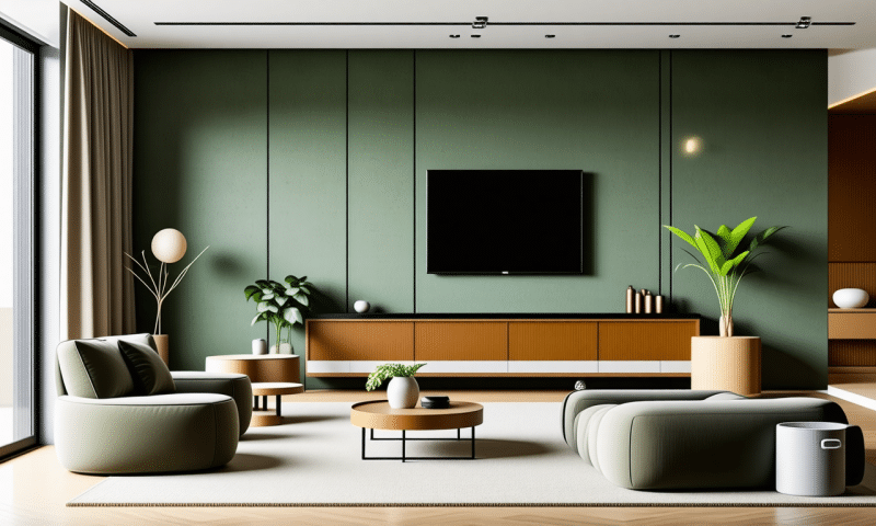 Construire un mur d’accent dans une pièce neutre