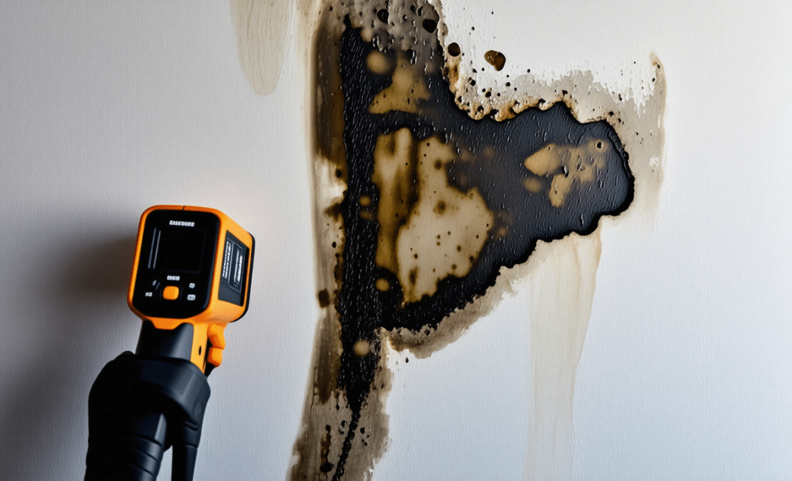 Réparer une fuite d’humidité dans un mur sans eau