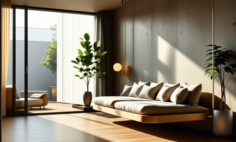 Créer un coin lecture suspendu dans l’entrée